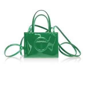 Small Shopping Bag - Green-screen Patent
